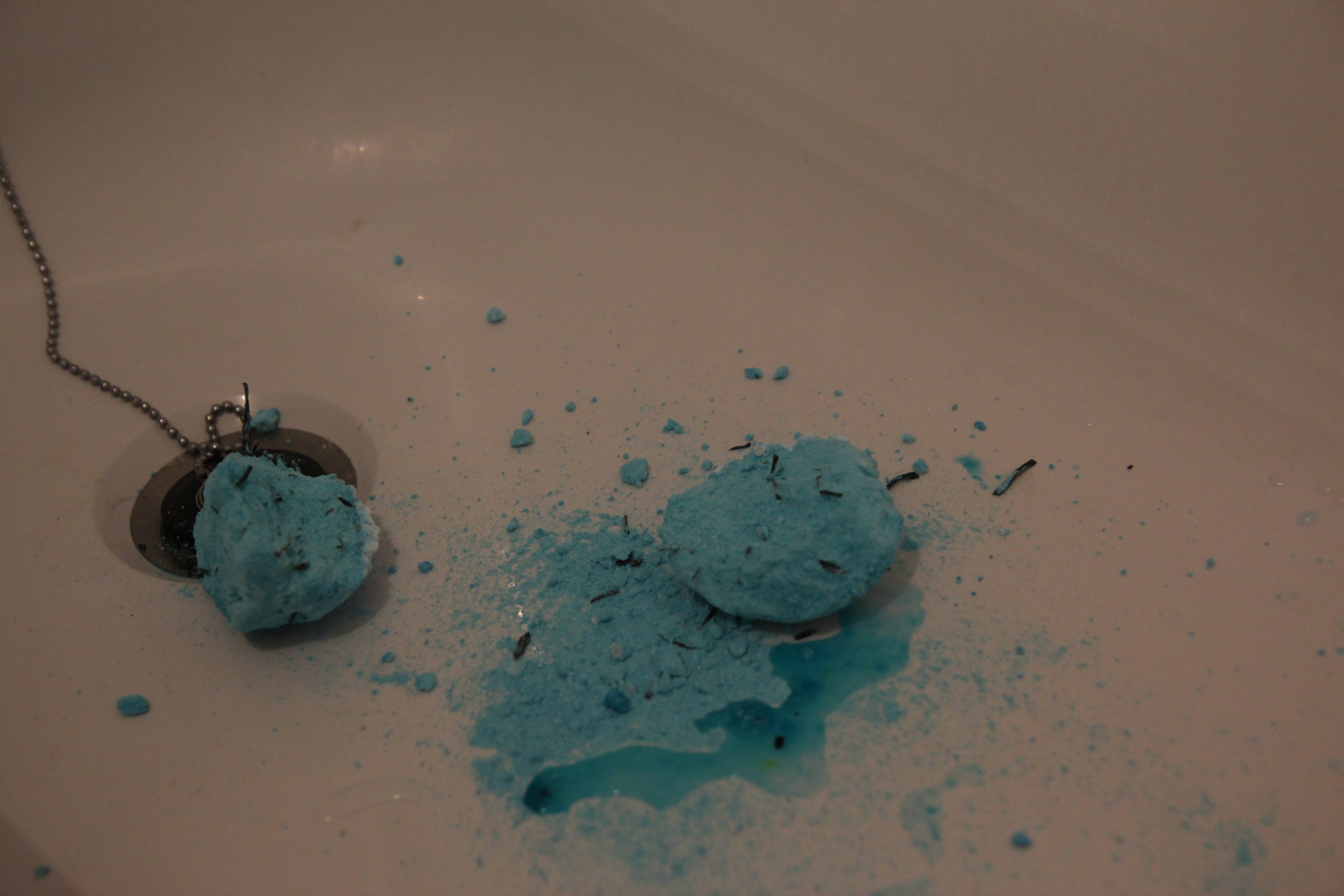 La bombe à bain Big blue de Lush - Le boudoir d'Amandine