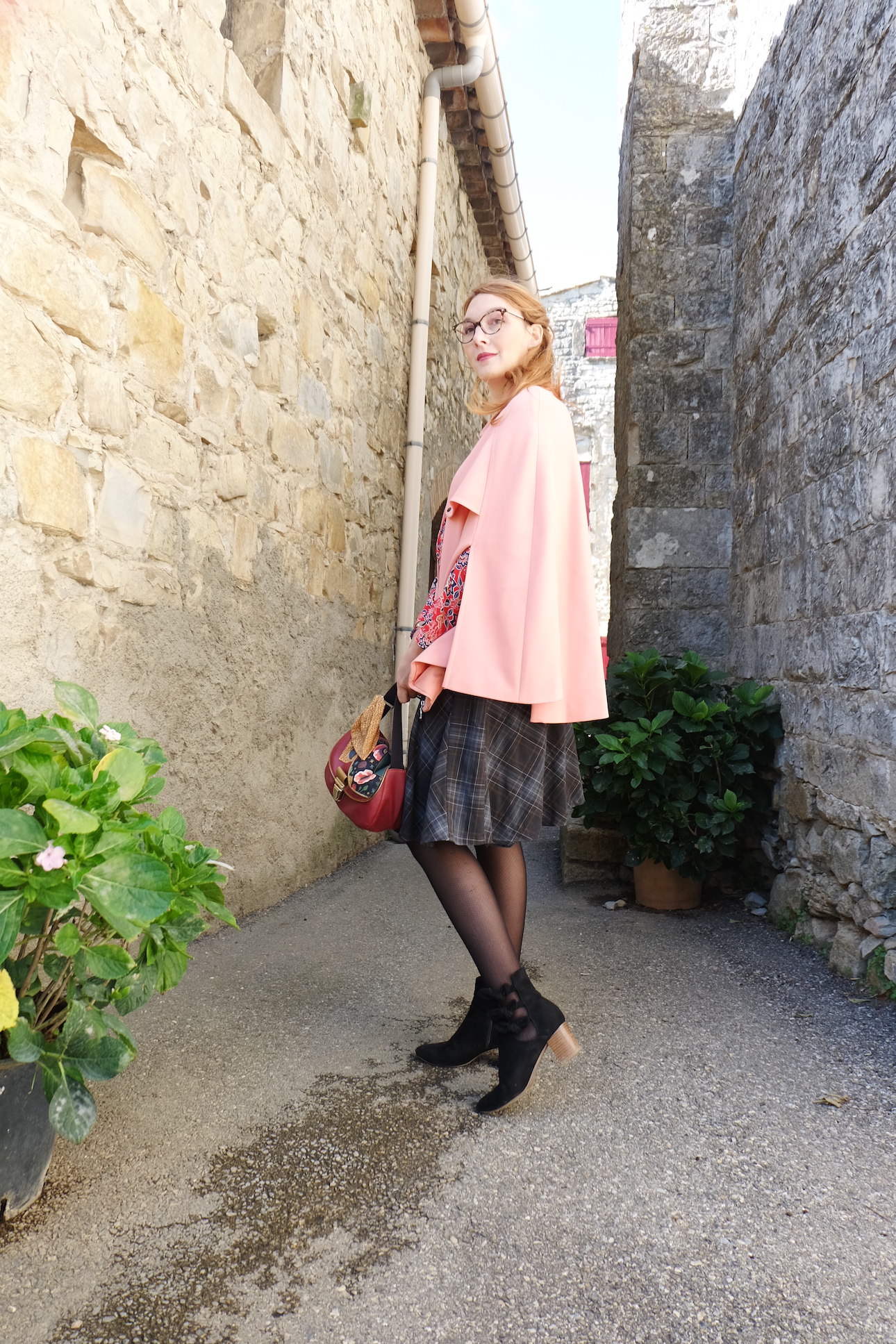 look girly automnal ; outfit ; la redoute ; camaieu 